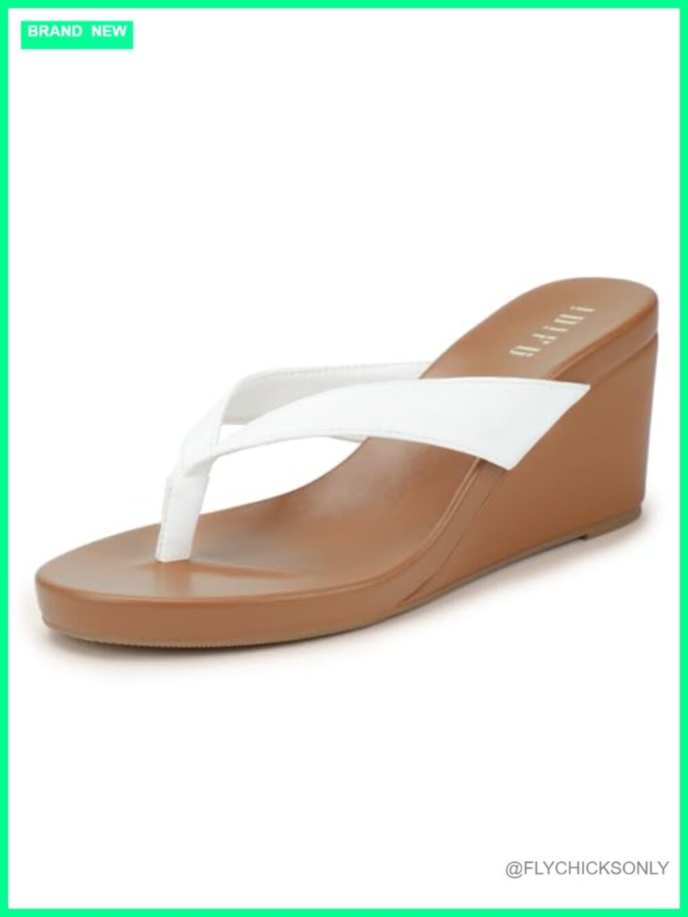 Wedge Thong Flip Flops Slip On Platform Sandals